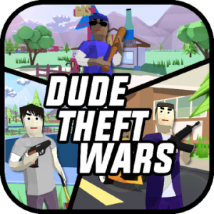 Взлом Dude Theft Wars (Мод: бесплатные покупки)