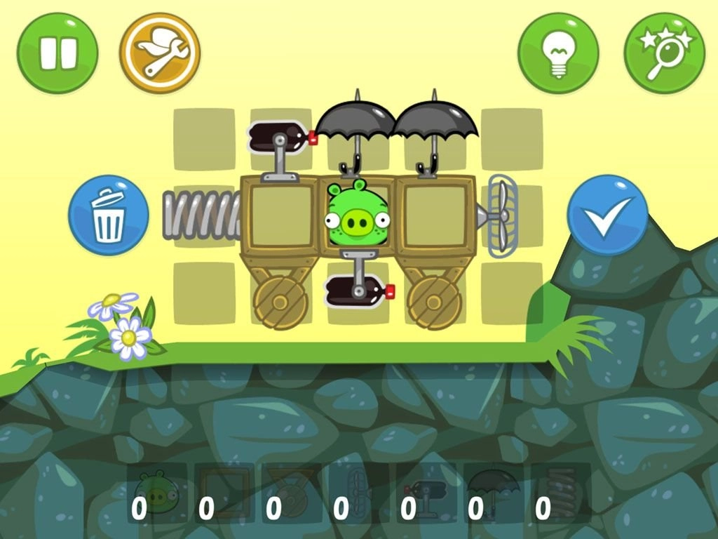 Скачать взломанную Bad Piggies (Мод: много денег) на андроид последняя  версия v2.4.3211 бесплатно