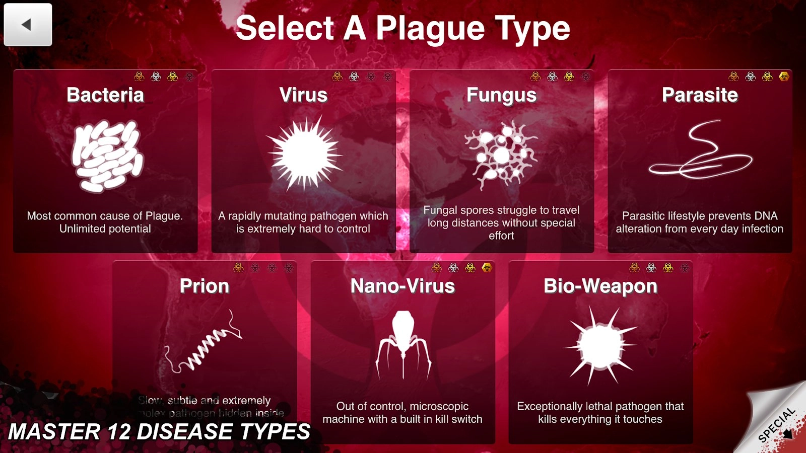 Plague Inc. Взлом Полная версия Все открыто скачать на Андроид