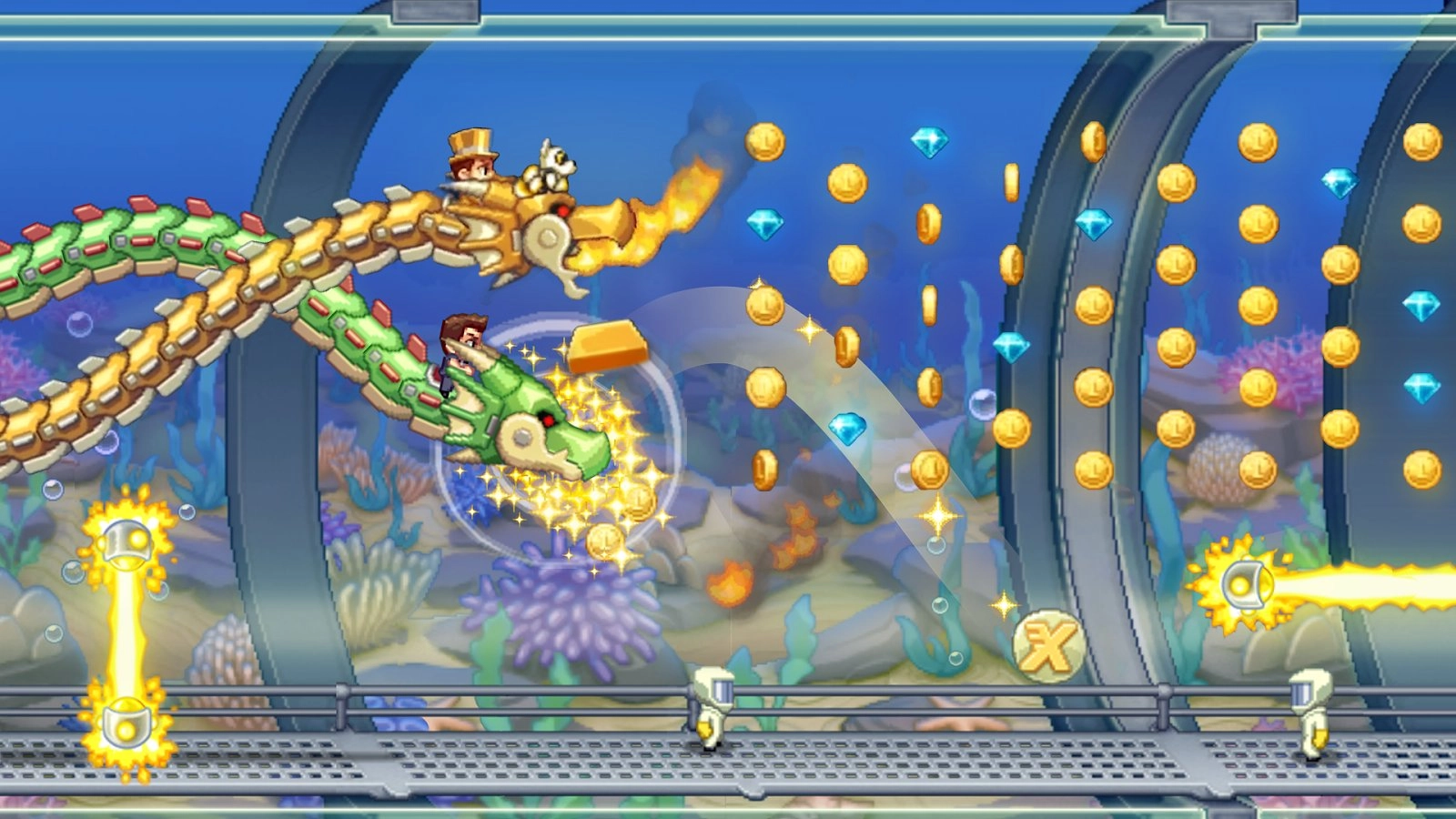 Jetpack Joyride Взлом много денег скачать на Андроид