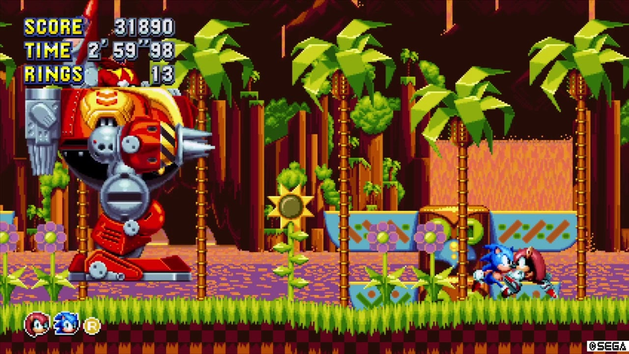 Sonic Mania Plus скачать на Андроид встроенный кэш