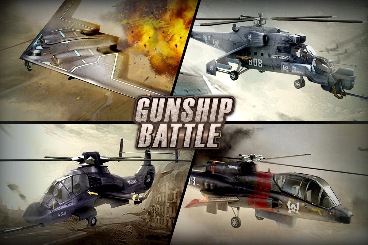 Gunship Battle Взлом Бесплатные покупки скачать на Андроид