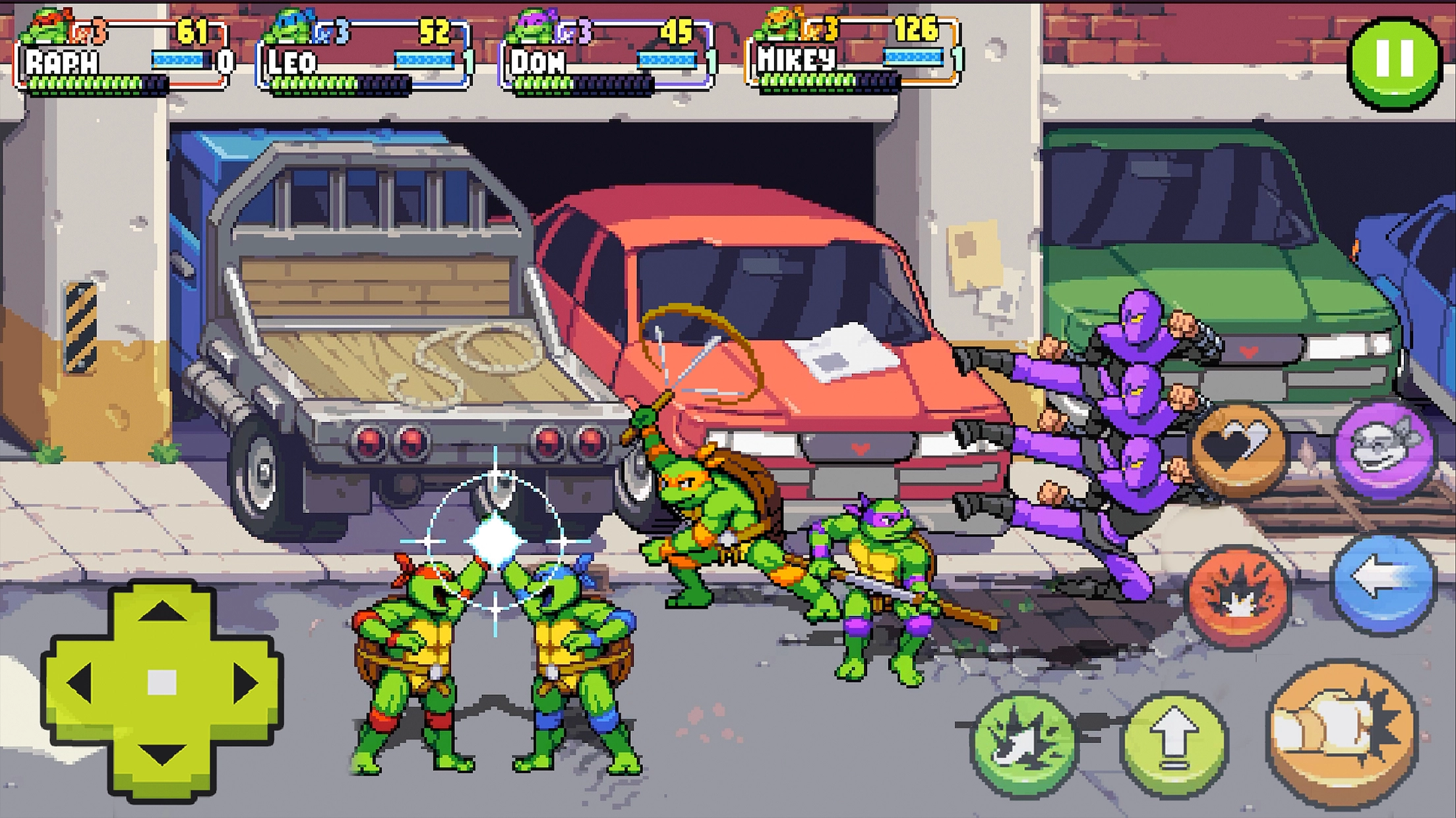 TMNT: Shredders Revenge Взлом скачать на Андроид